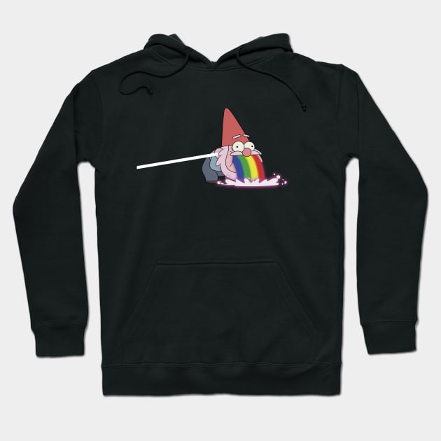 The Dark Side of the Gnome Hoodie by KatuArt